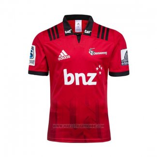 Maillot Crusaders Rugby 2018 Domicile Rouge