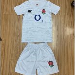 Maillot Enfant Kits Angleterre Rugby 2019-2020 Blanc