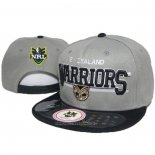 NRL Snapback Casquette Nouvelle-zelande Warriors Gris