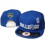 NRL Snapback Casquette Canterbury Bankstown Bulldogs Bleu