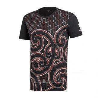 Maillot Nouvelle-Zelande All Blacks Maori Rugby 2019 Brown