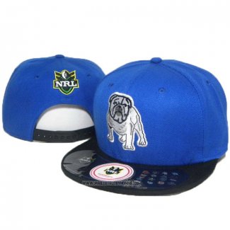 NRL Snapback Casquette Canterbury Bankstown Bulldogs Bleu